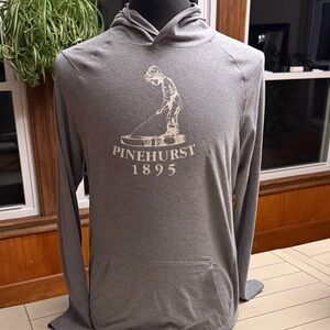 Under Armour Gray Hoodie with Pinehurst Graphic